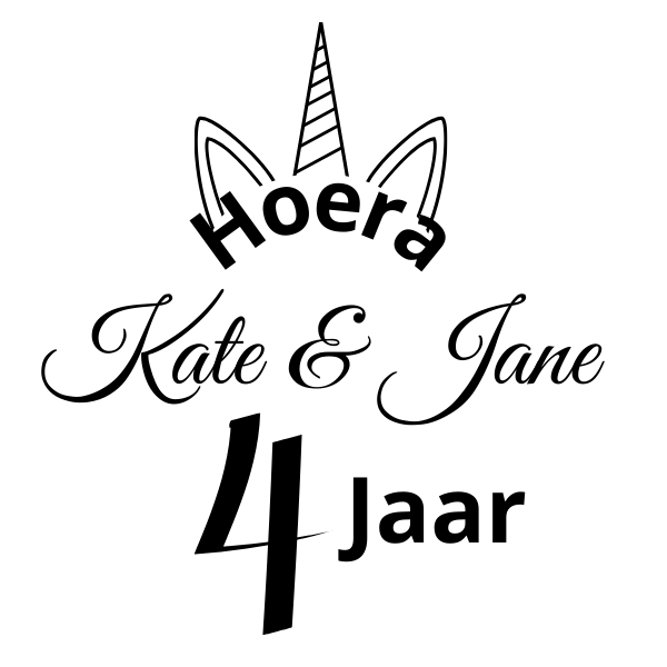 Gepersonaliseerd Unicorn