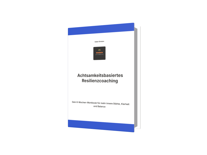 Übungsbuch zur Stressbewältigung und Burnout-Prävention - Digitales Coaching-Produkt Sober Division
