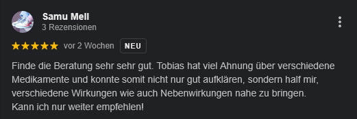 Experte für Medikamente Wirkungen Nebenwirkungen Beratung Tobias Mellenberg GuKP