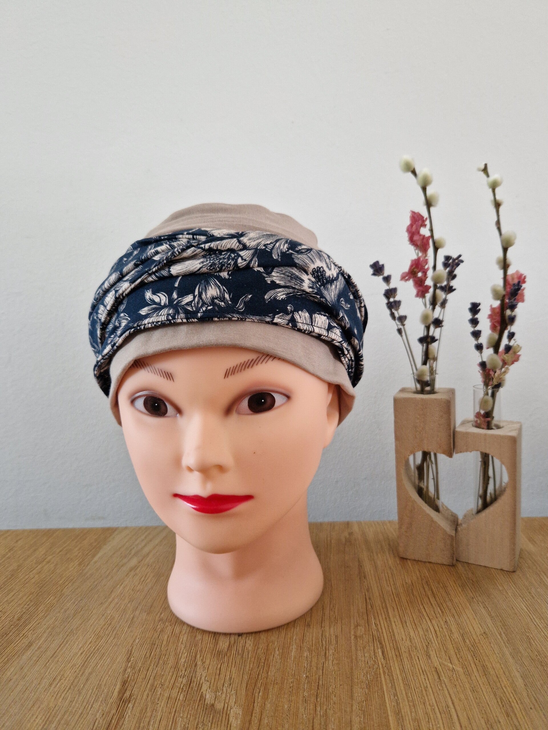 Set beige navy
