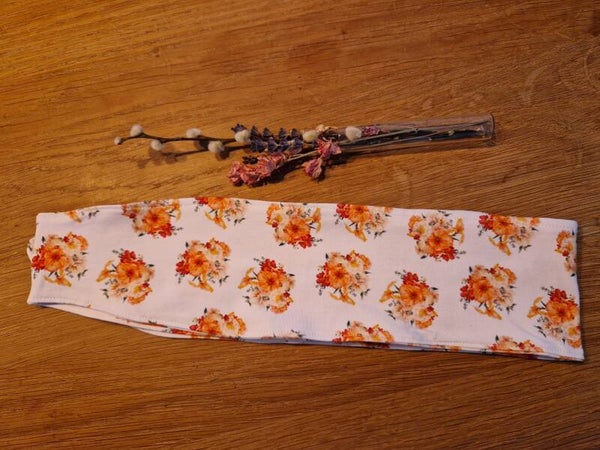 Sjaaltje bloemen koraal