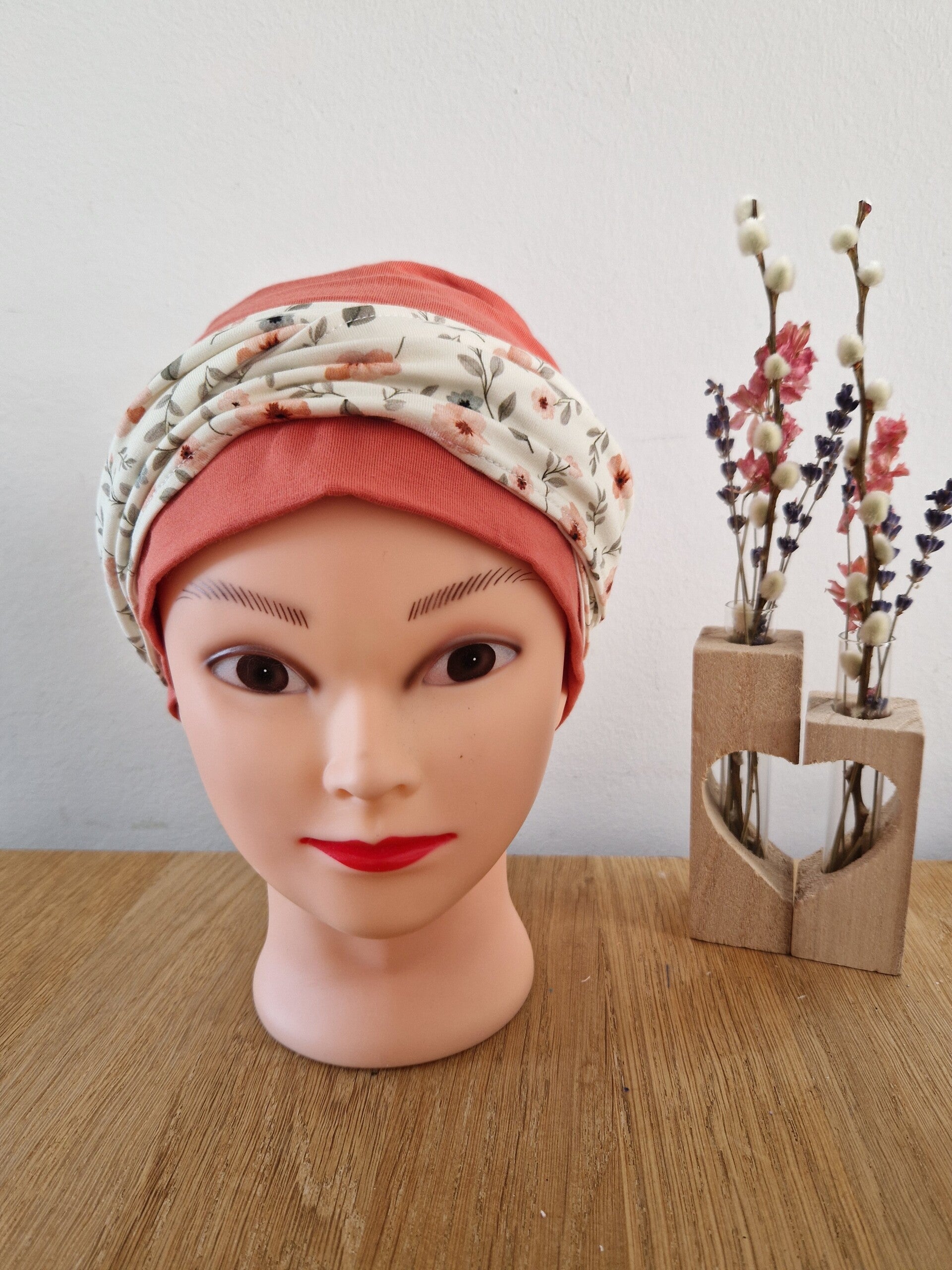 Set koraal bloemen