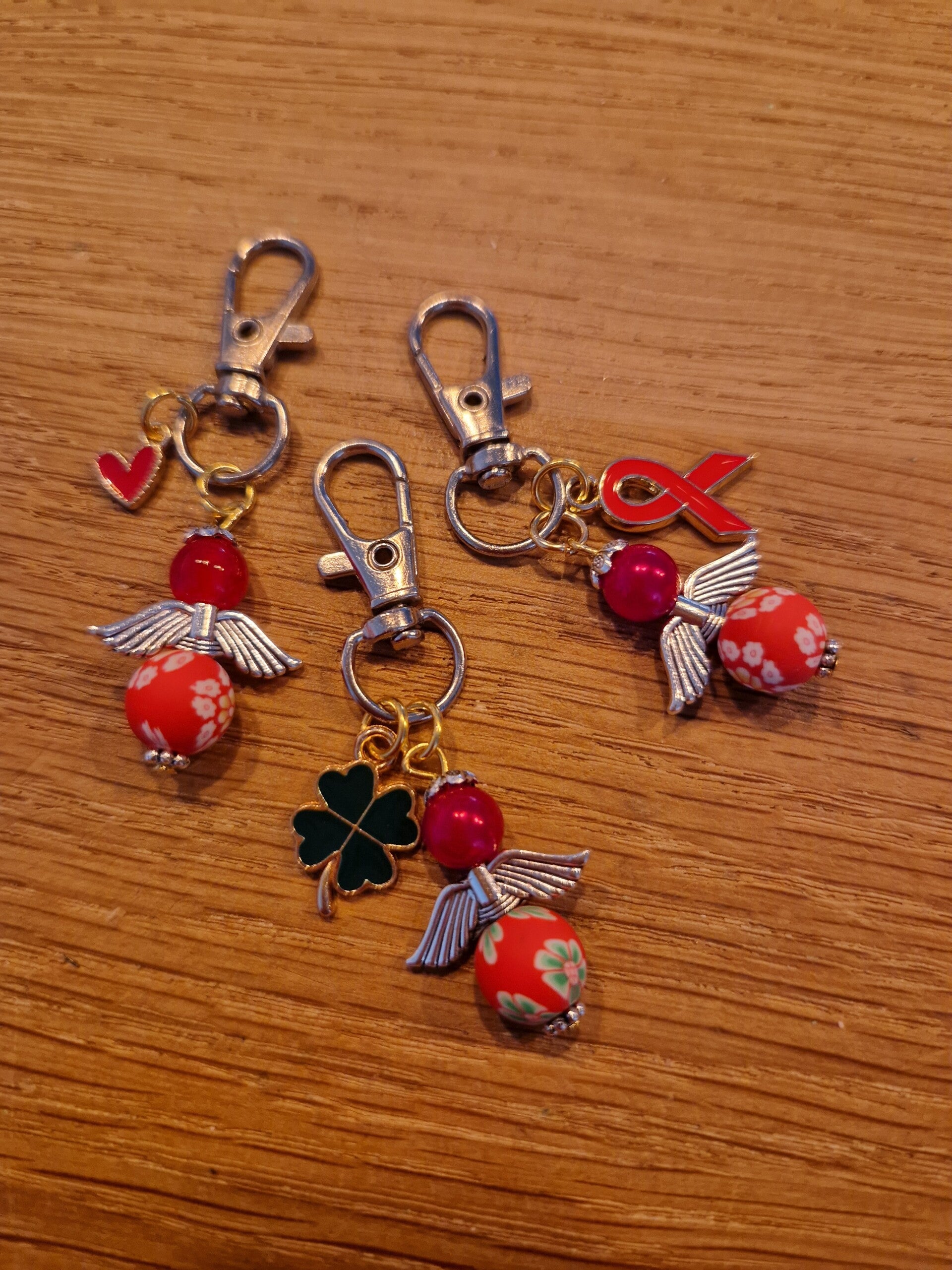 Geluksengeltje rood