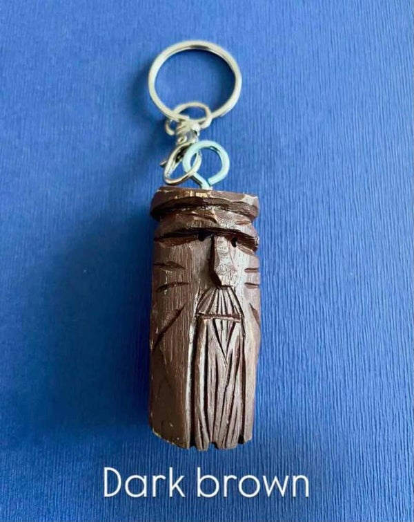 Wood Spirit key ring