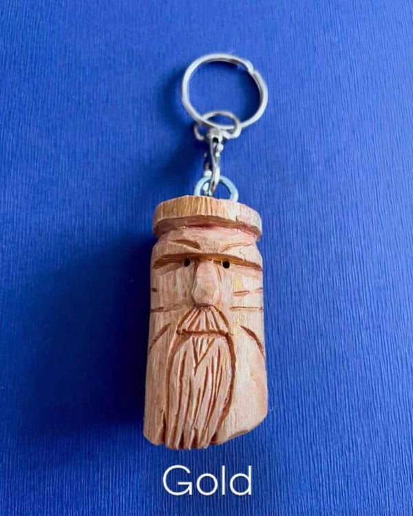 Wood Spirit key ring