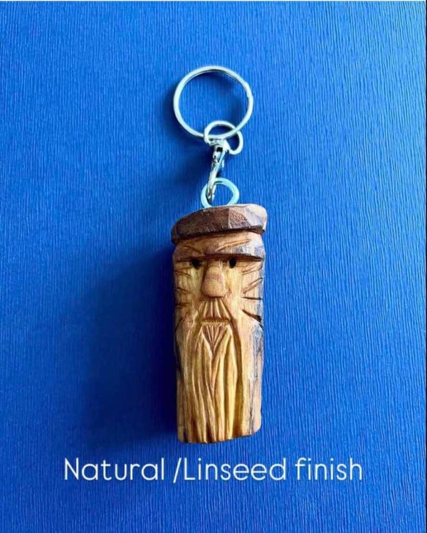 Wood Spirit key ring
