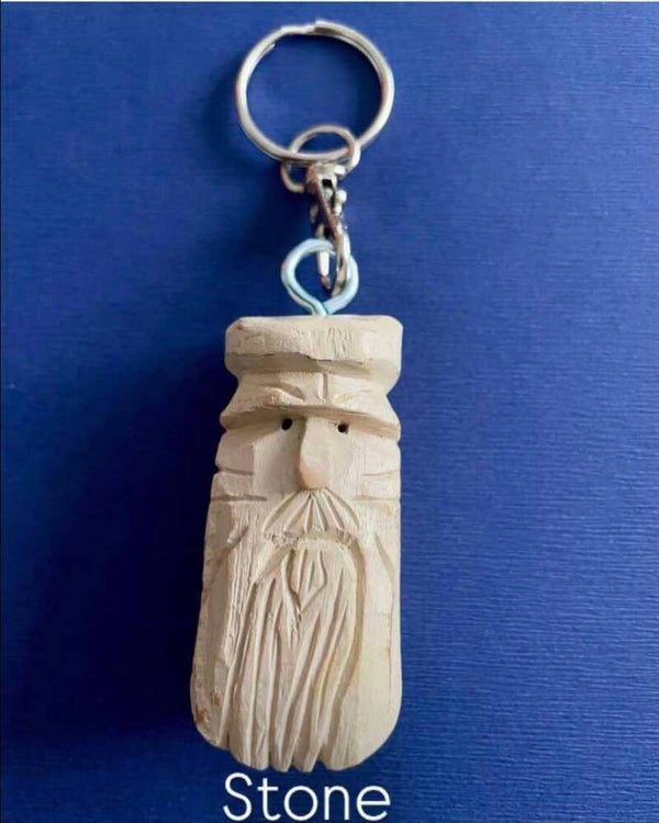 Wood Spirit key ring