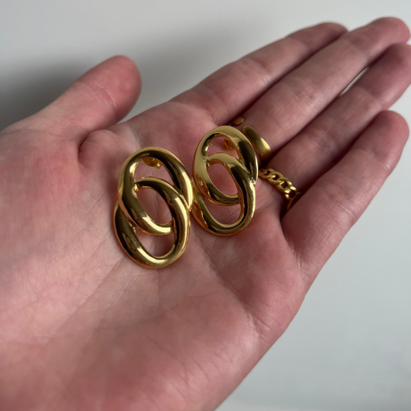 DOUBLE EARRINGS