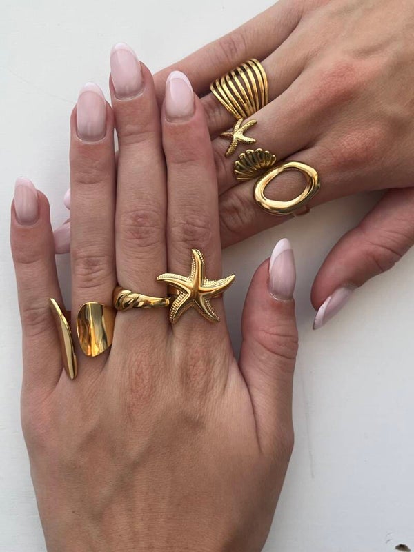 BIG SEASTAR RING