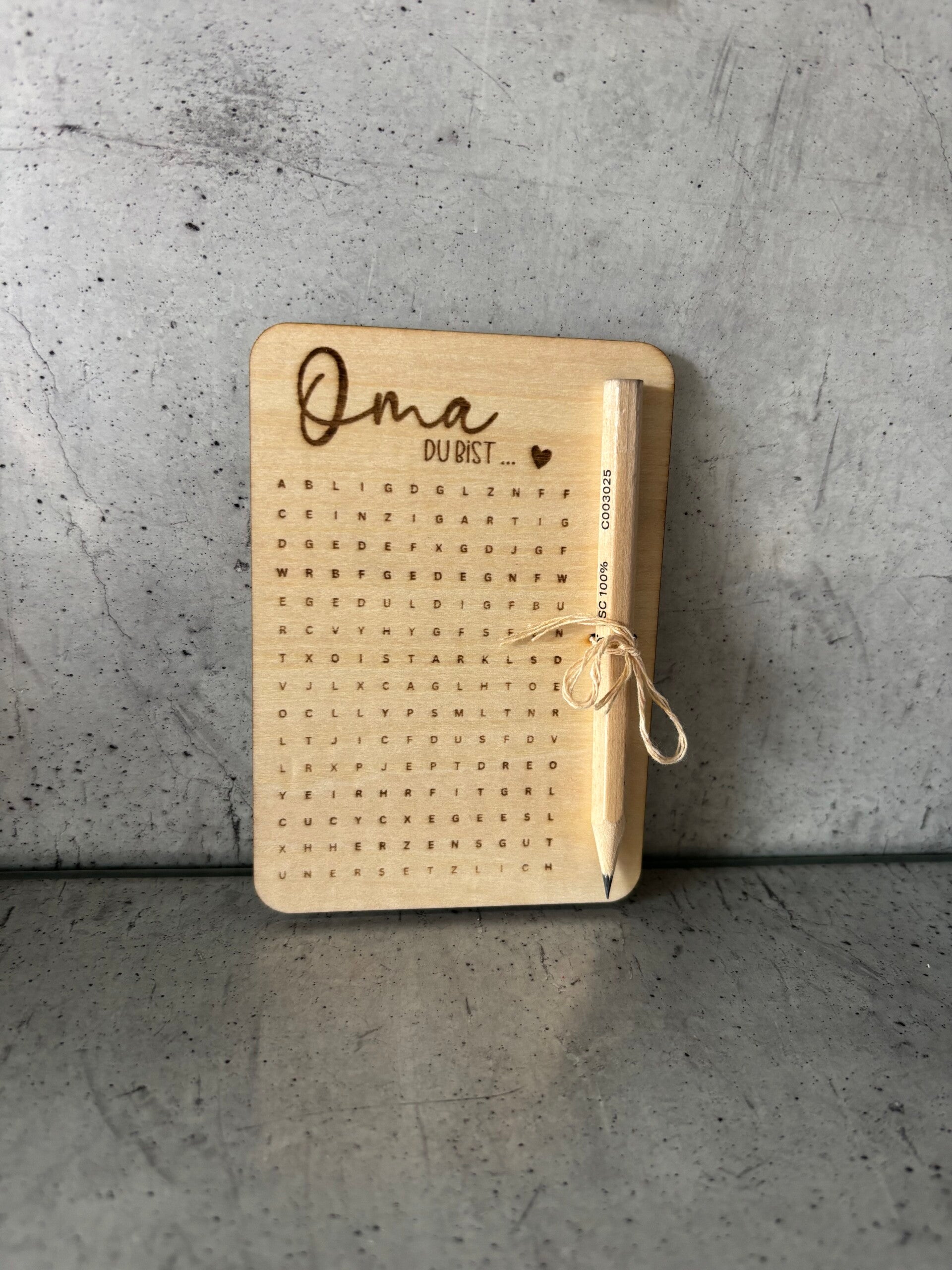 Kreuzworträtsel Oma