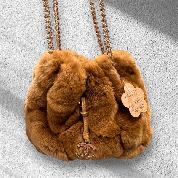 Chanel Vintage Beuteltasche lapin