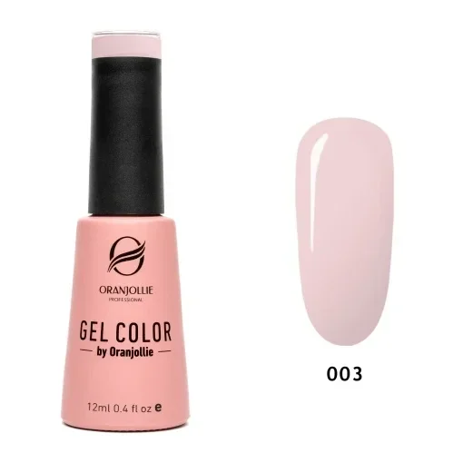 Esmalte de uñas semipermanente Gel Color Nº 003 12ml Oranjollie