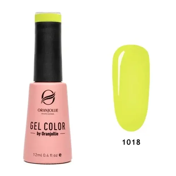 Esmalte de uñas semipermanente Gel Color Nº 1018 12ml Oranjollie
