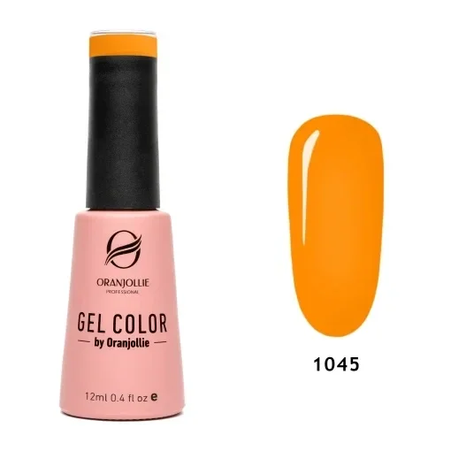 Esmalte de uñas semipermanente Gel Color Nº 1045 12ml Oranjollie