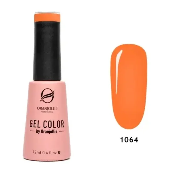 Esmalte de uñas semipermanente Gel Color Nº 1064 12ml Oranjollie