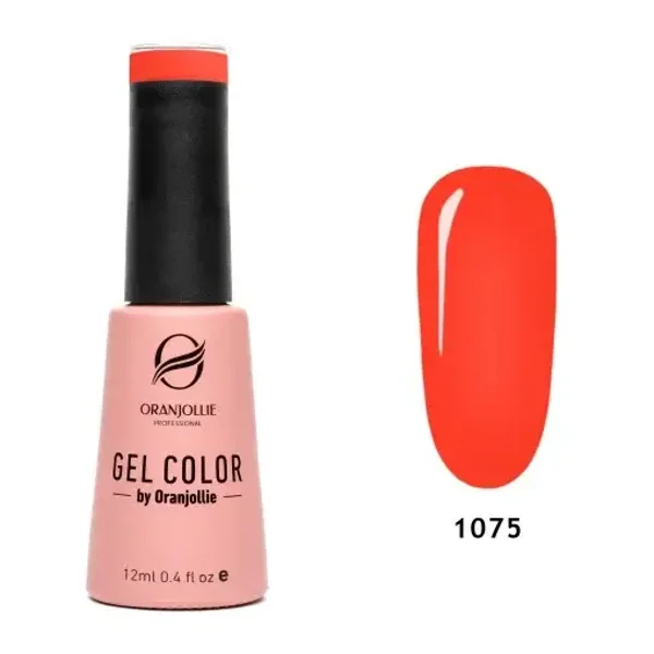 Esmalte de uñas semipermanente Gel Color Nº 1075 12ml Oranjollie