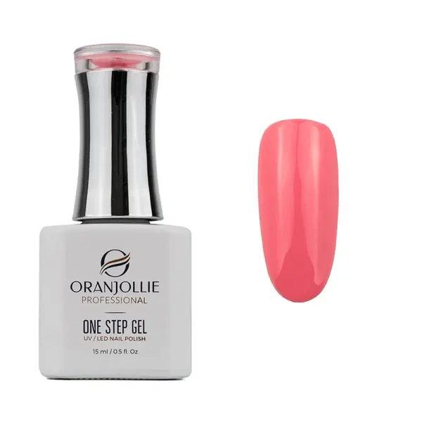 Esmalte de uñas semipermanente One Step 15 ml Flamingo-Pink
