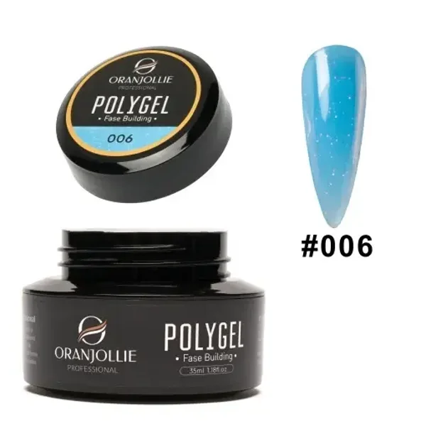 Purpurina polygel 006 35 g Oranjollie