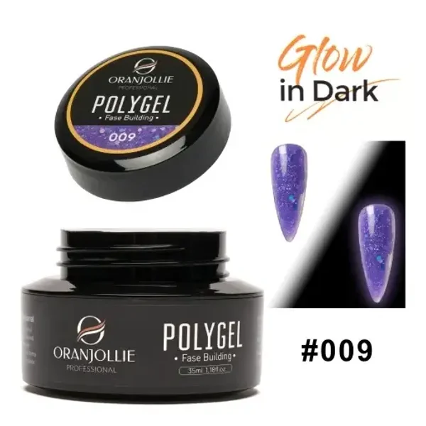 Purpurina polygel 009 35 g Oranjollie