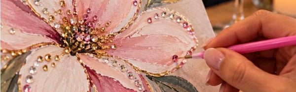 Abonnement pour MARS (soirées créatives): Bedazzling sur toiles.