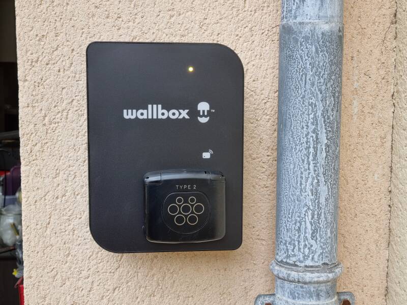 borne de recharge de marque Wallbox Copper SB