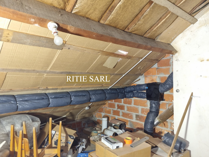 Installation VMC simple flux  en renovation 