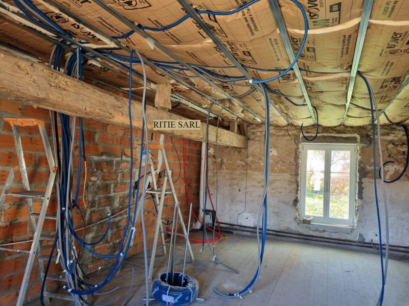 Pose gaines électriques