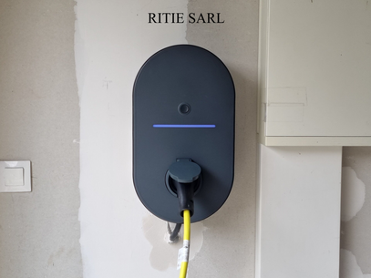 Installation borne de recharge