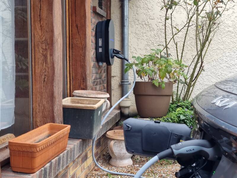 Installation borne de recharge 7 KW
