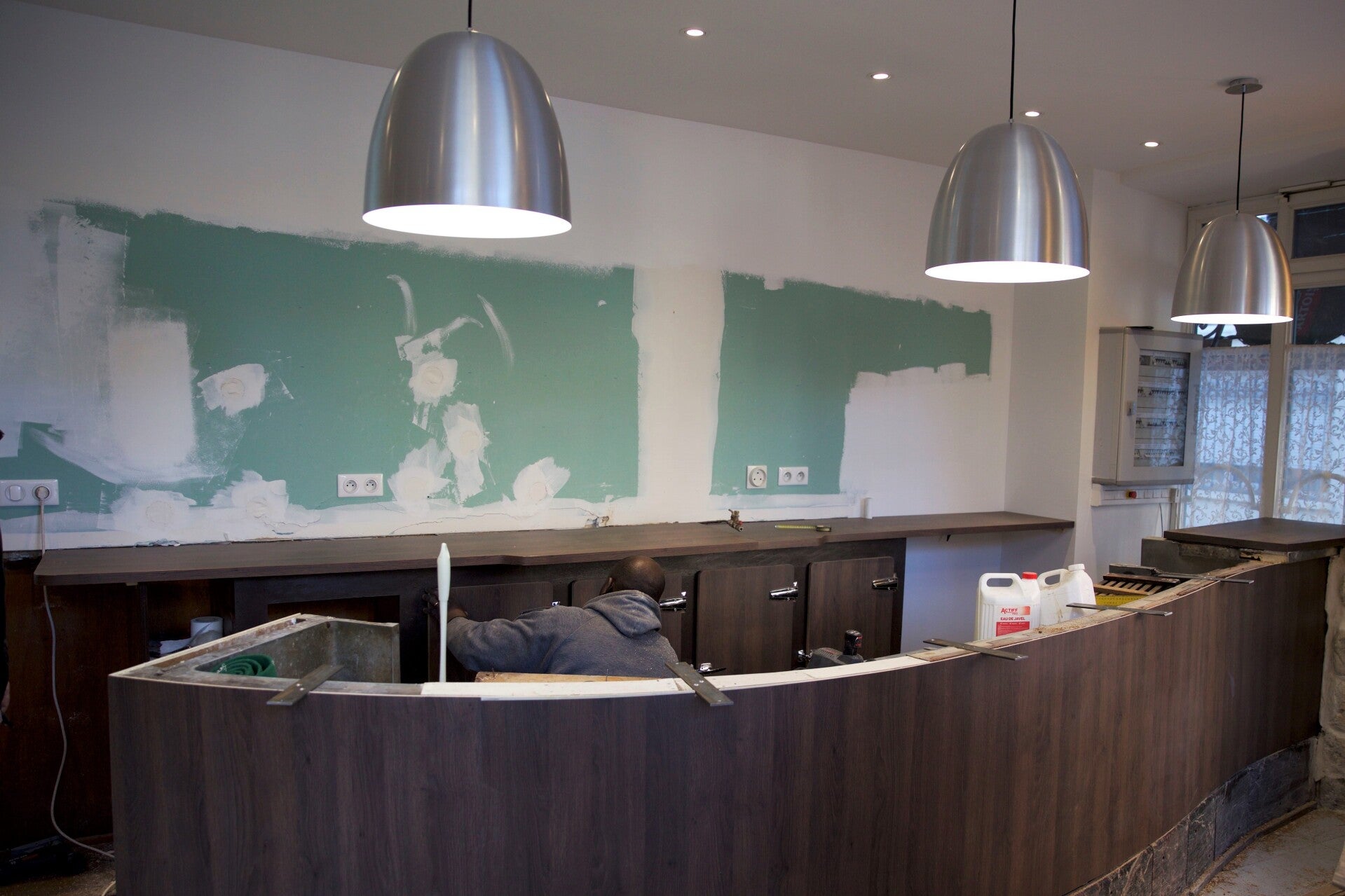 Installation électrique d'un bar restaurant