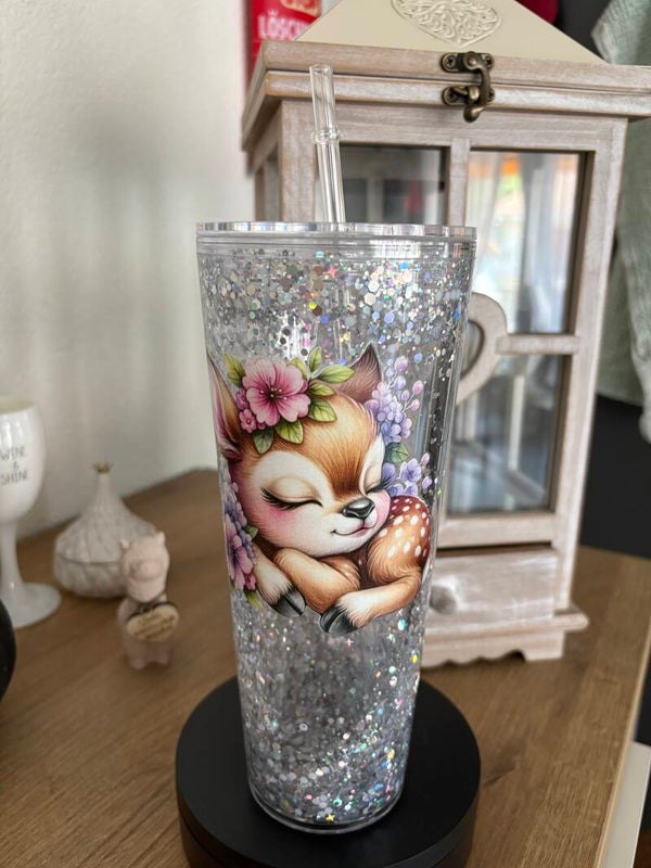 Schneekugel-Trinkbecher Bamby