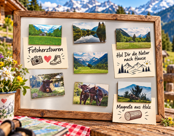 Holzmagnet - kleine Bilder, große Gefühle