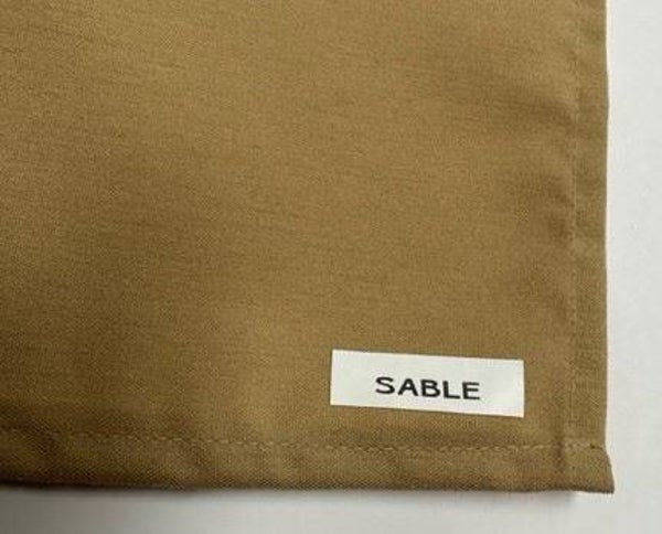 Serviette de table sable