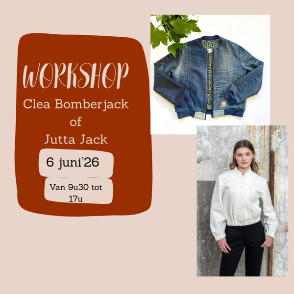workshop Clea bomberjacket of Jutta jack