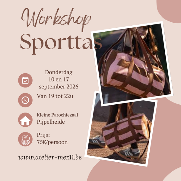 workshop sporttas