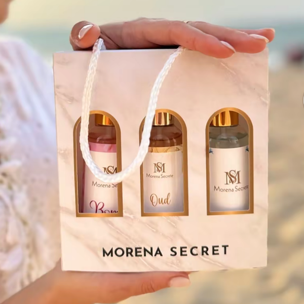 Morenasecret parfum set 4 stuks