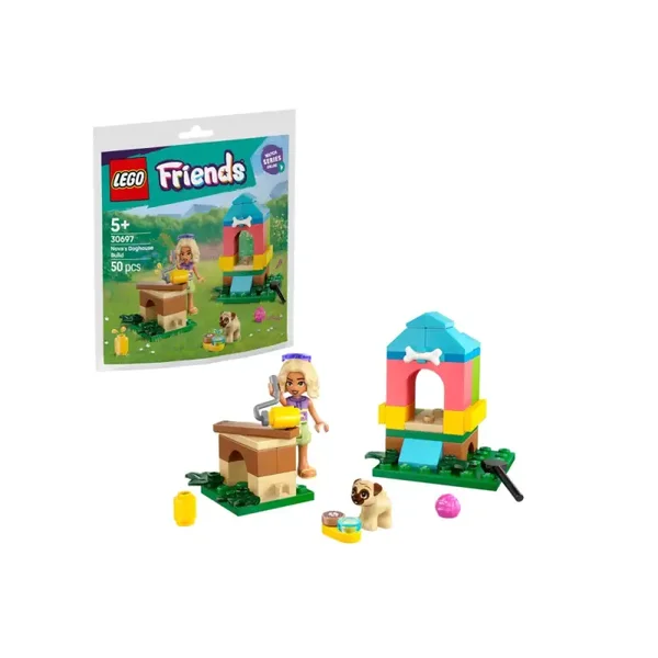 LEGO Friends: Nova's Zelfgebouwde Hondenhok - 30697