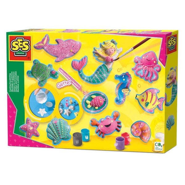 SES Creative: Gieten en Schilderen - Oceaanfiguren
