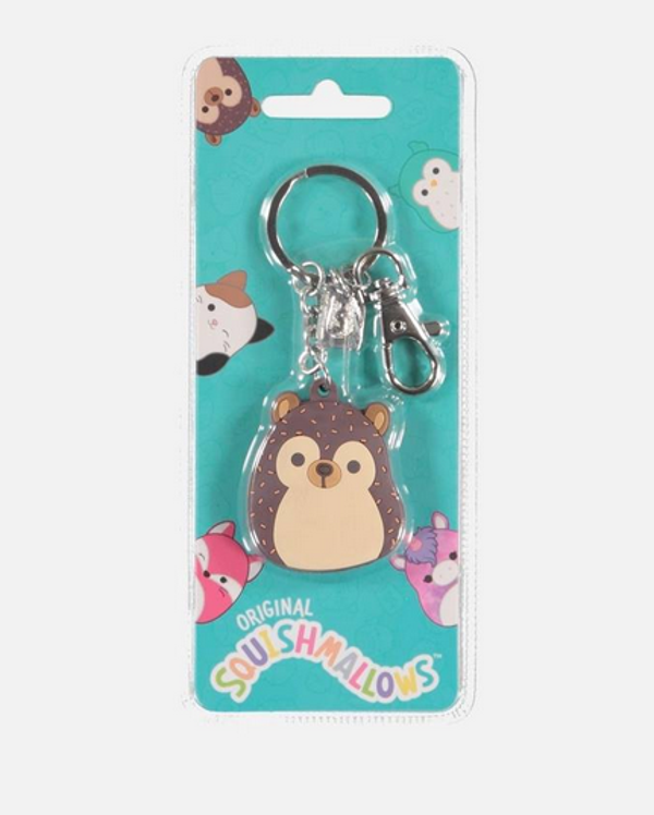Squishmallows - Hans - Keychain/ Sleutelhanger - Brown