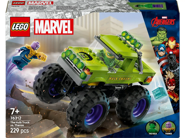 LEGO Marvel: De Hulk Truck vs. Thanos - 76312