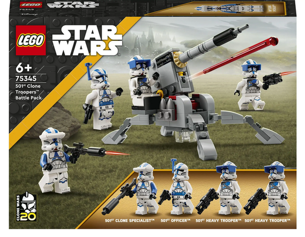 LEGO Star Wars: 501st Clone Troopers - Battle Pack - 75345