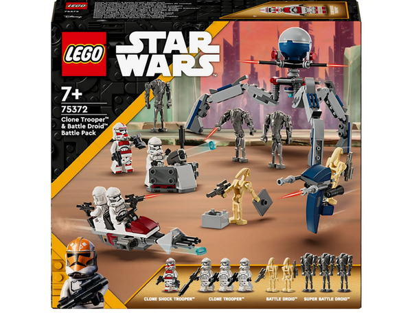 LEGO Star Wars: Clone Trooper & Battle Droid - Battle Pack - 75372