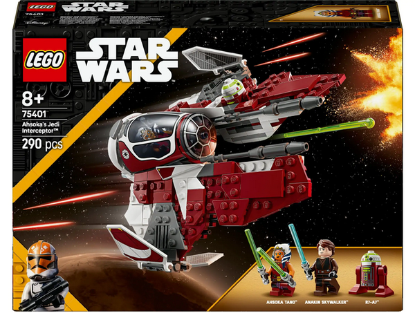 LEGO Star Wars: Ahsoka's Jedi Interceptor - 75401