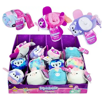 Squishmallows Squishville Pluche Voertuig assortiment