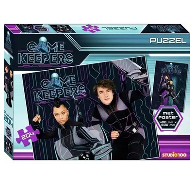 GameKeepers puzzel  Mats en Sari  204 stukjes  Inclusief poster