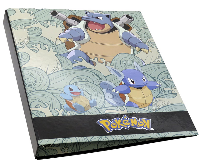 Pokémon Squirtle Evolution - A4 folder rings