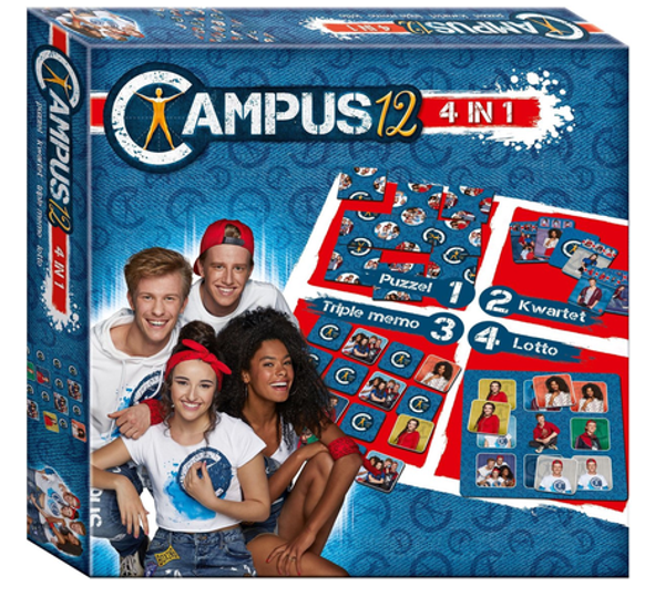 Campus 12 - 4 in 1 spel - Studio 100