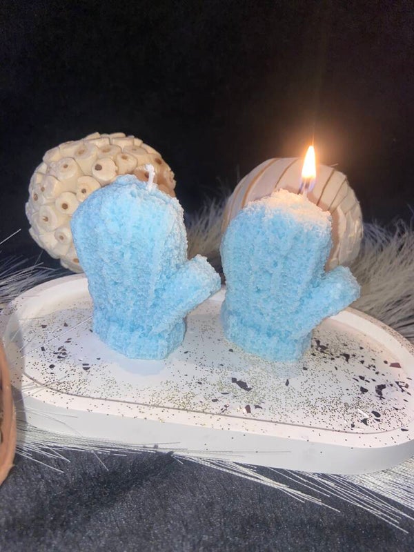 Weihnachtliche Handschuhe