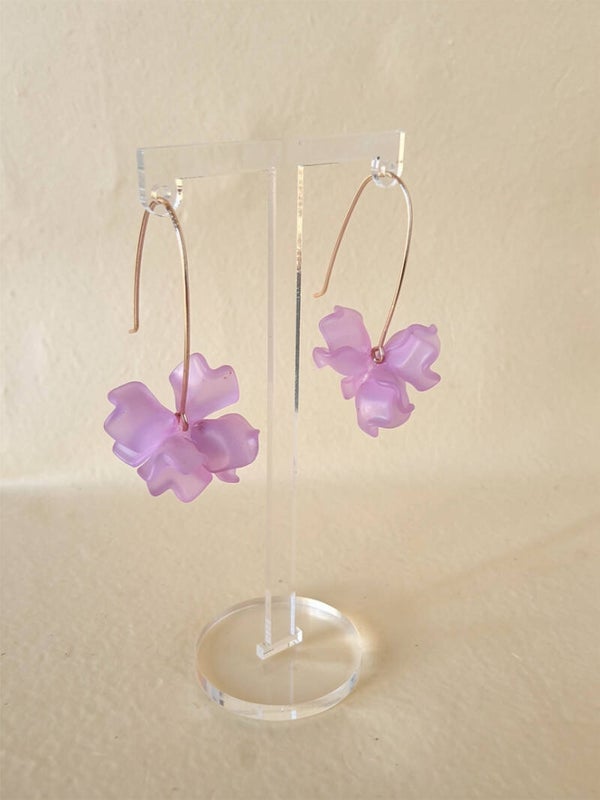 Purple Petal Flowers 0054