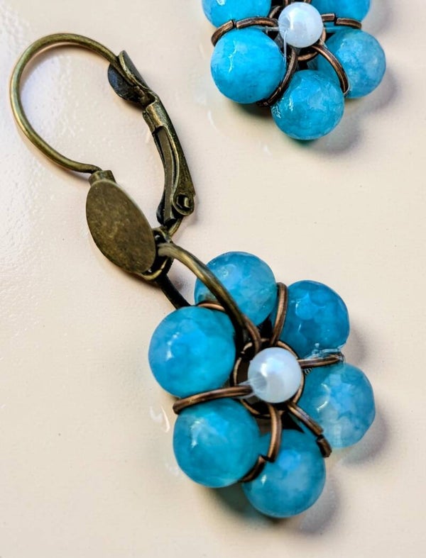 Blue Agat Daisies 3 0037